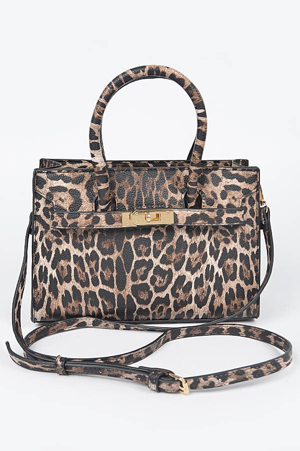 Leopard Luxe Mini Tote