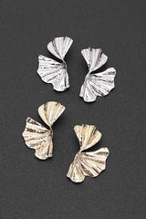 Twist Fan Drop Earrings