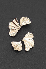 Twist Fan Drop Earrings