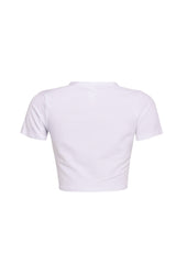 White Bogomore Illusion Tee - back view