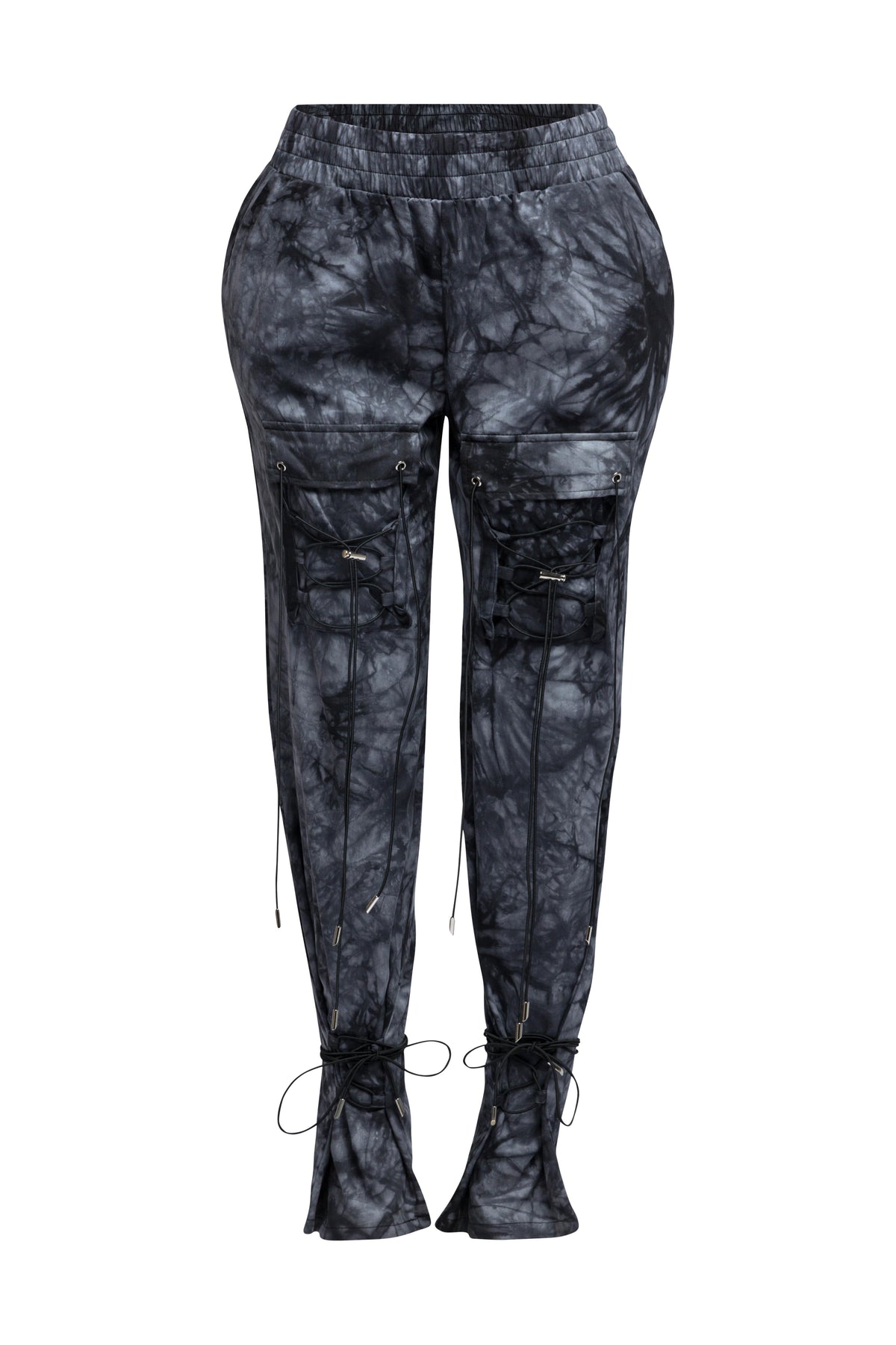 Parachute lace up jogger pants