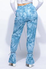 Parachute lace up jogger pants