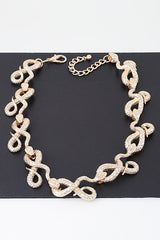 Luxury Snake Loop Necklace