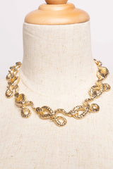 Luxury Snake Loop Necklace