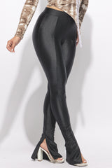 Side slit pants