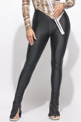 Side slit pants