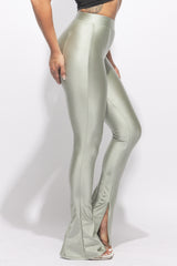 Side slit pants