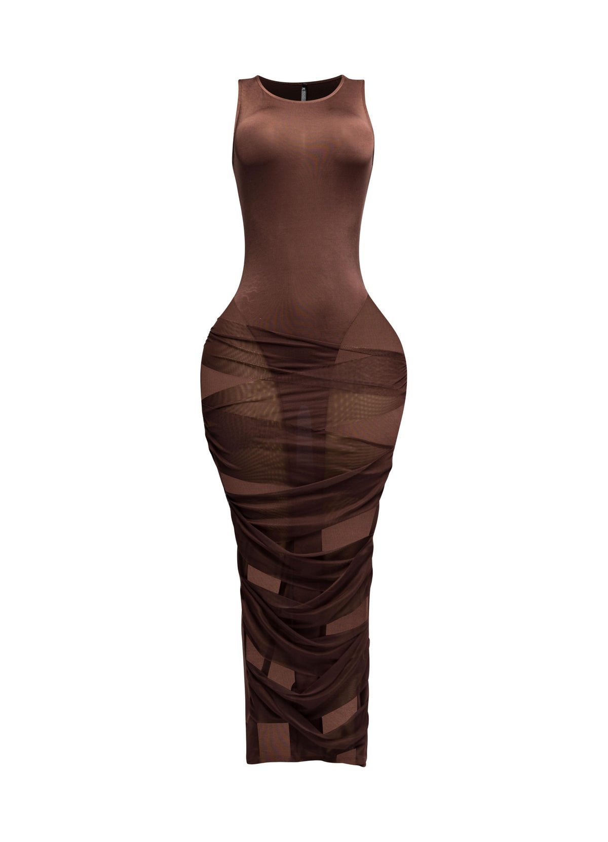 Criss Cross mesh dress