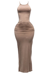 Ruched Maxi Dress