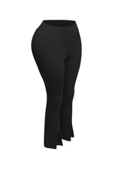 Front slit hem butter soft leggings