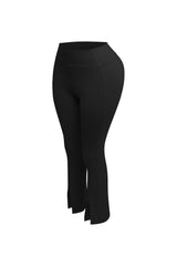 Front slit hem butter soft leggings