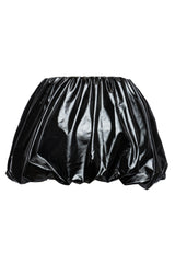 METALLIC BUBBLE SKIRT