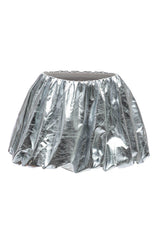 METALLIC BUBBLE SKIRT