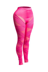 Criss Cross mesh leggings